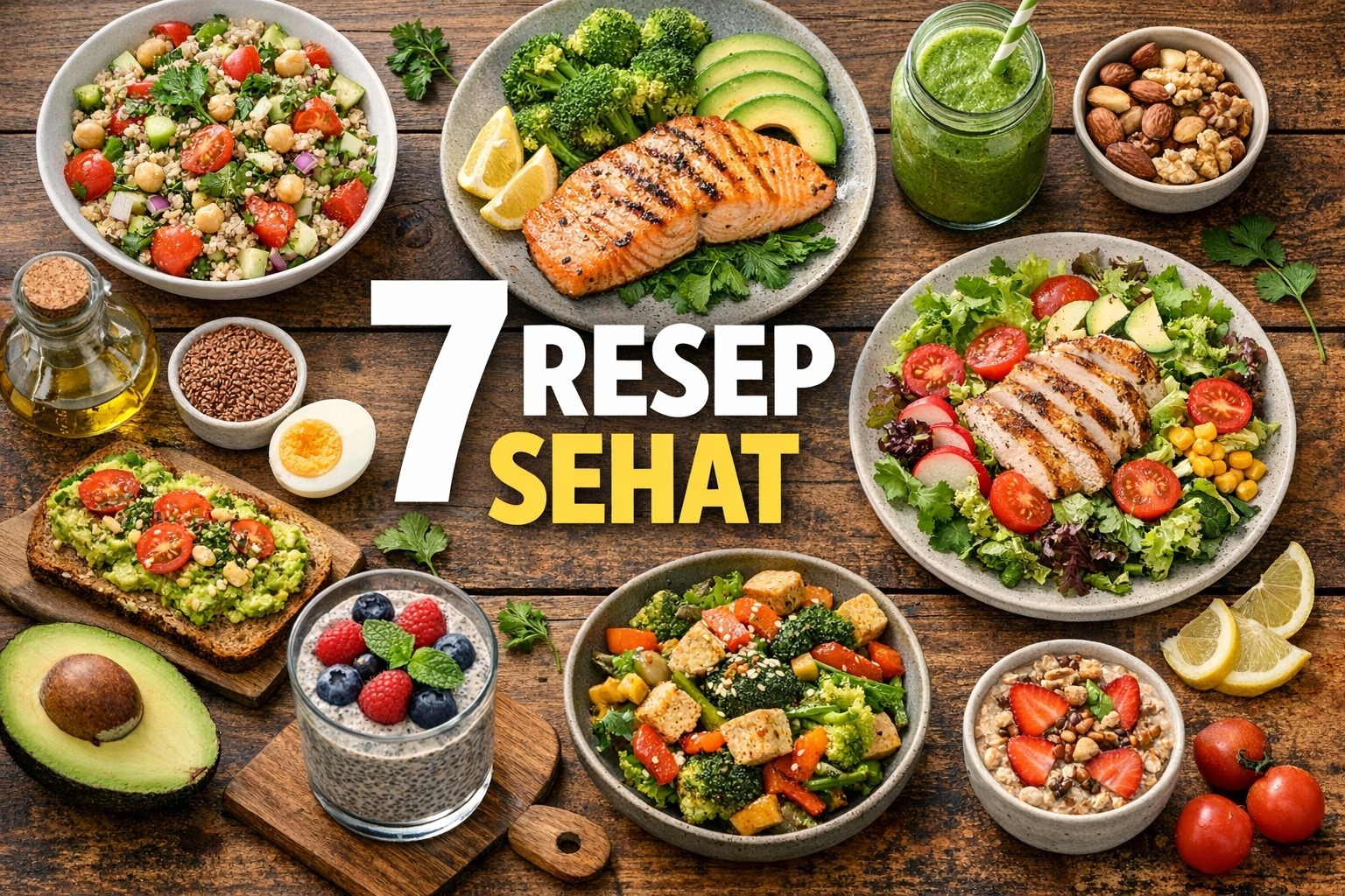 Meal Prep untuk Pemula: 7 Resep Sehat, Praktis, dan Hemat untuk Bekal Seminggu