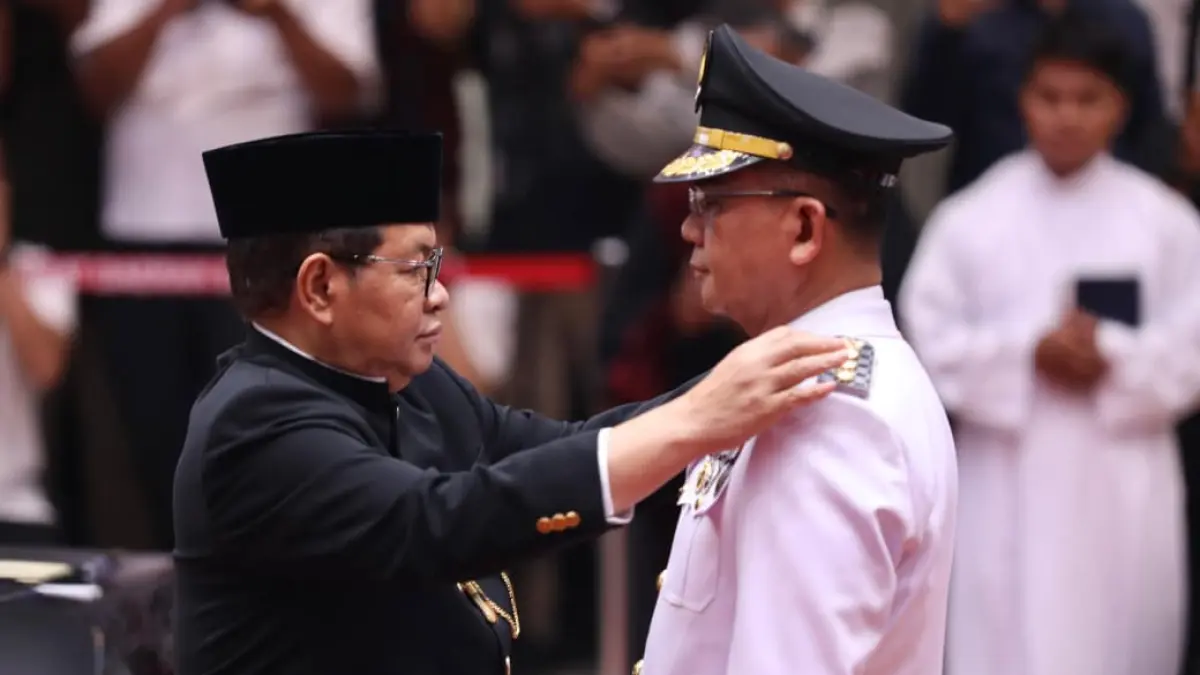 Pramono Anung Lantik Belasan Pejabat Lingkungan Pemprov
