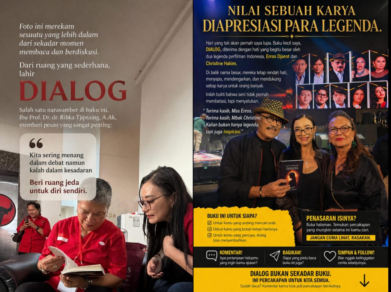 Karina Rasmita Sembiring Luncurkan Buku DIALOG, Panduan Menguasai Diri dan Membangun Pengaruh
