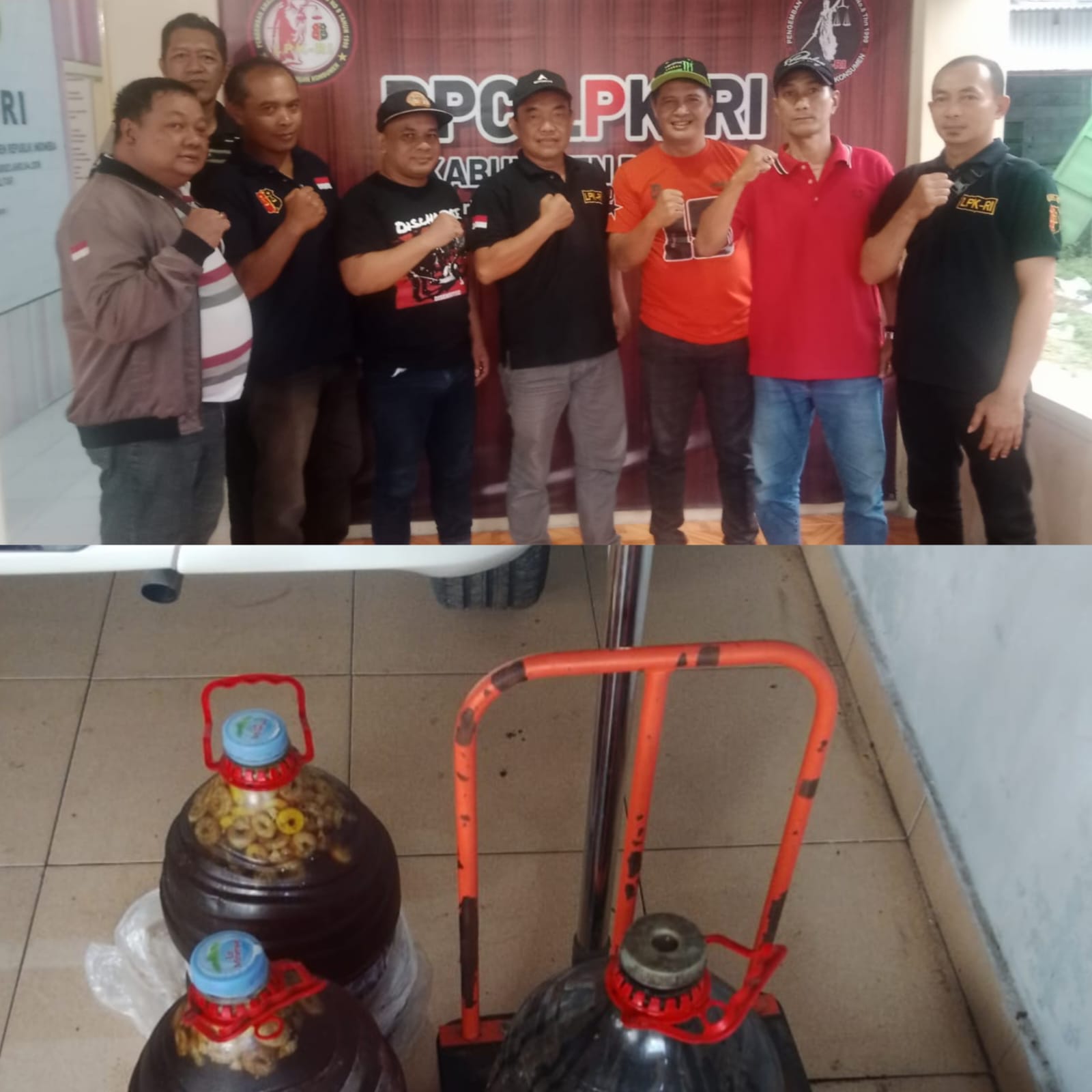 Perkuat Ekonomi Masyarakat DPC LPK-RI Blitar dan Trenggalek Siap Membeli Minyak Jelantah 
