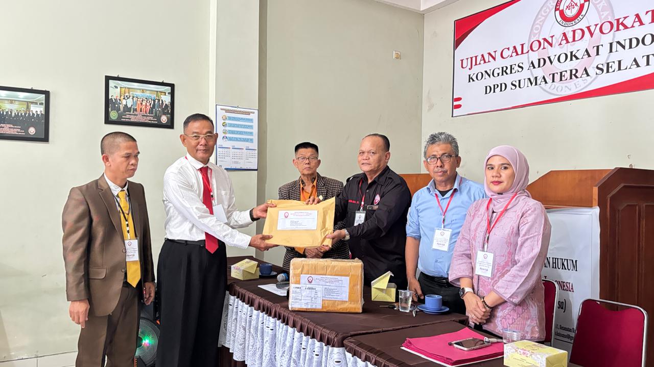 DPD KAI Sumsel Gelar Ujian Calon Advokat Angkatan XIX Tahun 2026
