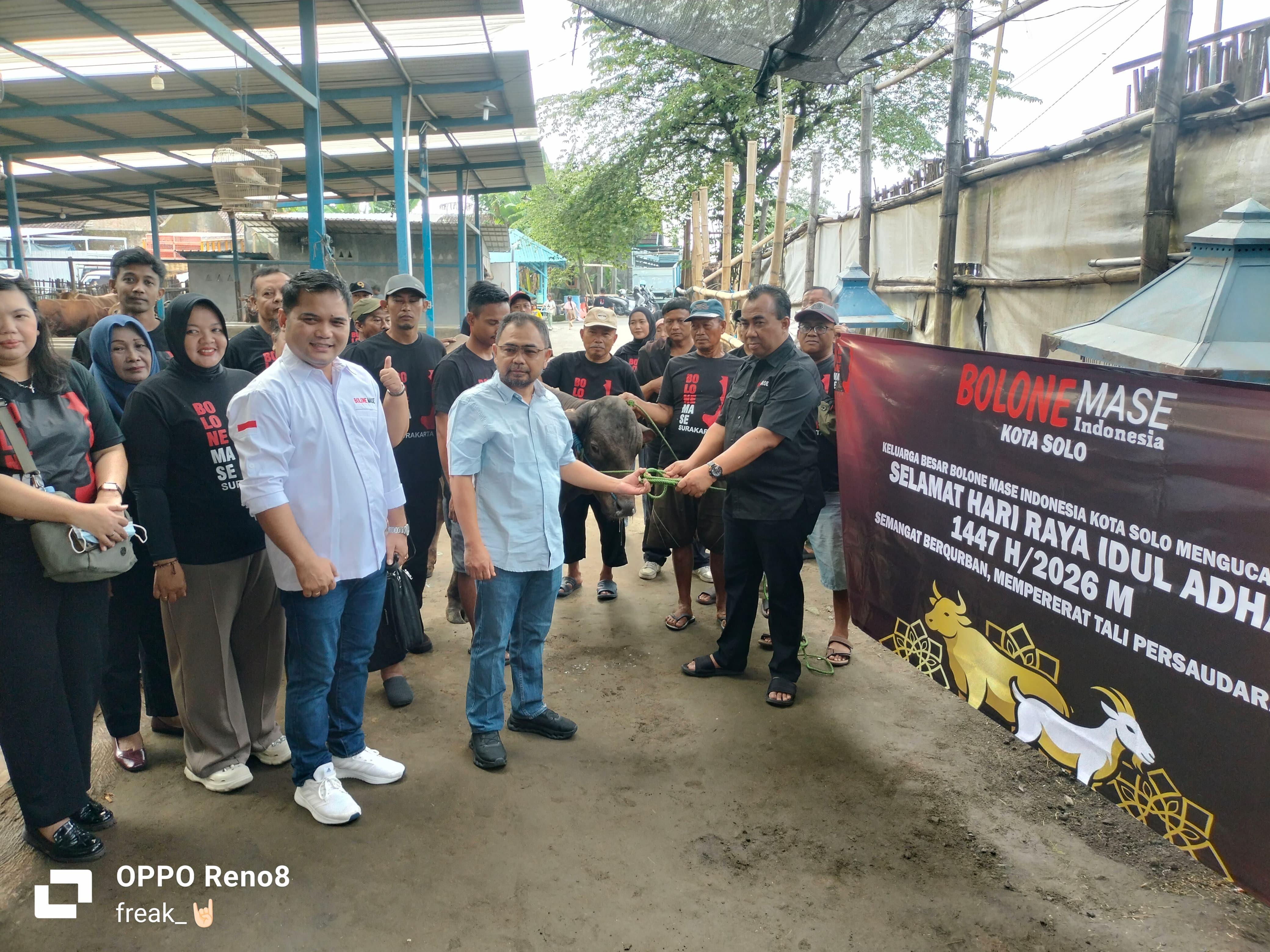 Bolonemase Indonesia Tebar Berkah Idul Adha, Kurban Jadi Jembatan Kepedulian untuk Masyarakat