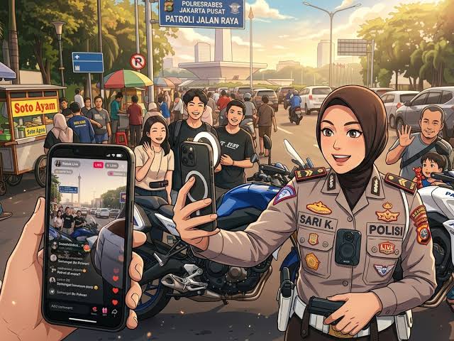 Polisi Resmi Larang Seluruh Personelnya Lakukan Live Streaming saat Tugas