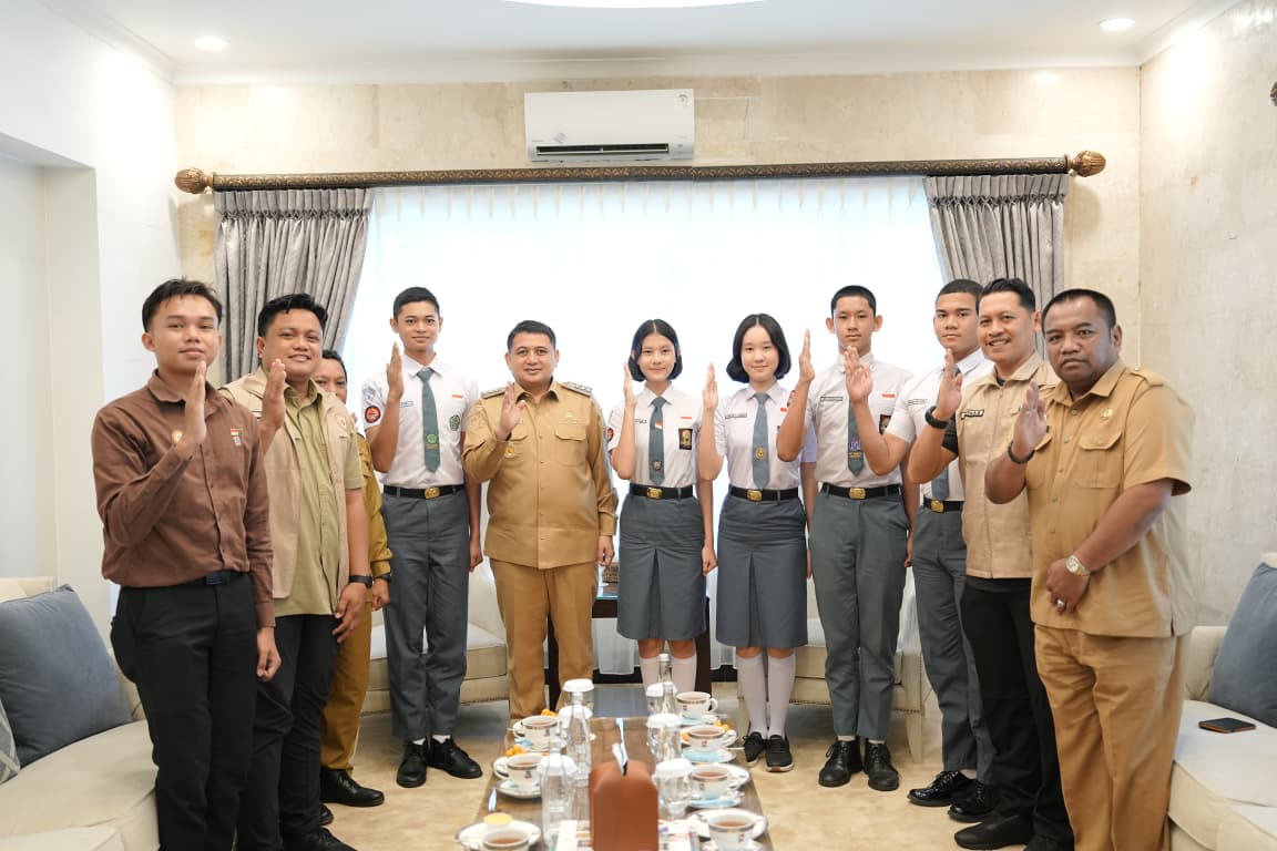 Wali Kota Makassar Terima Audiensi Delegasi Paskibraka