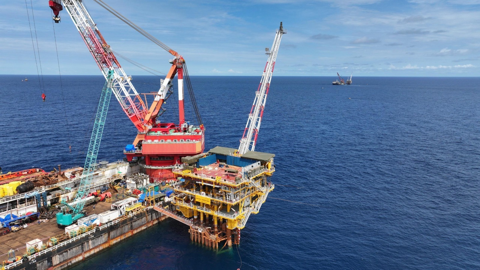 Dongkrak Produksi Gas 20 Persen, Pertamina Hulu Mahakam Rampungkan Instalasi Jacket Proyek Manpatu