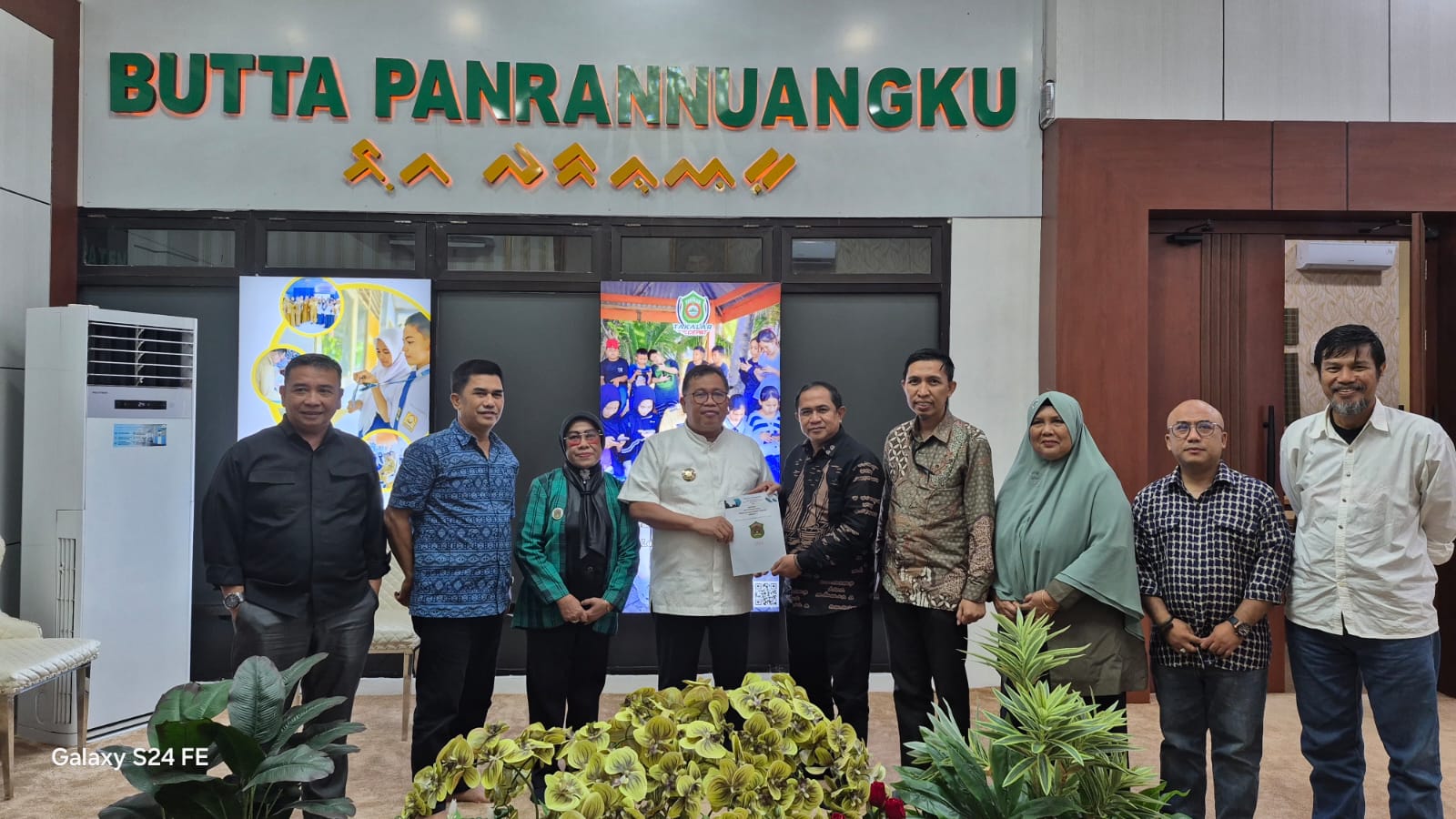 Bupati Takalar Daeng Manye Menerima Panitia Mubes Persatuan Masyarakat Takalar