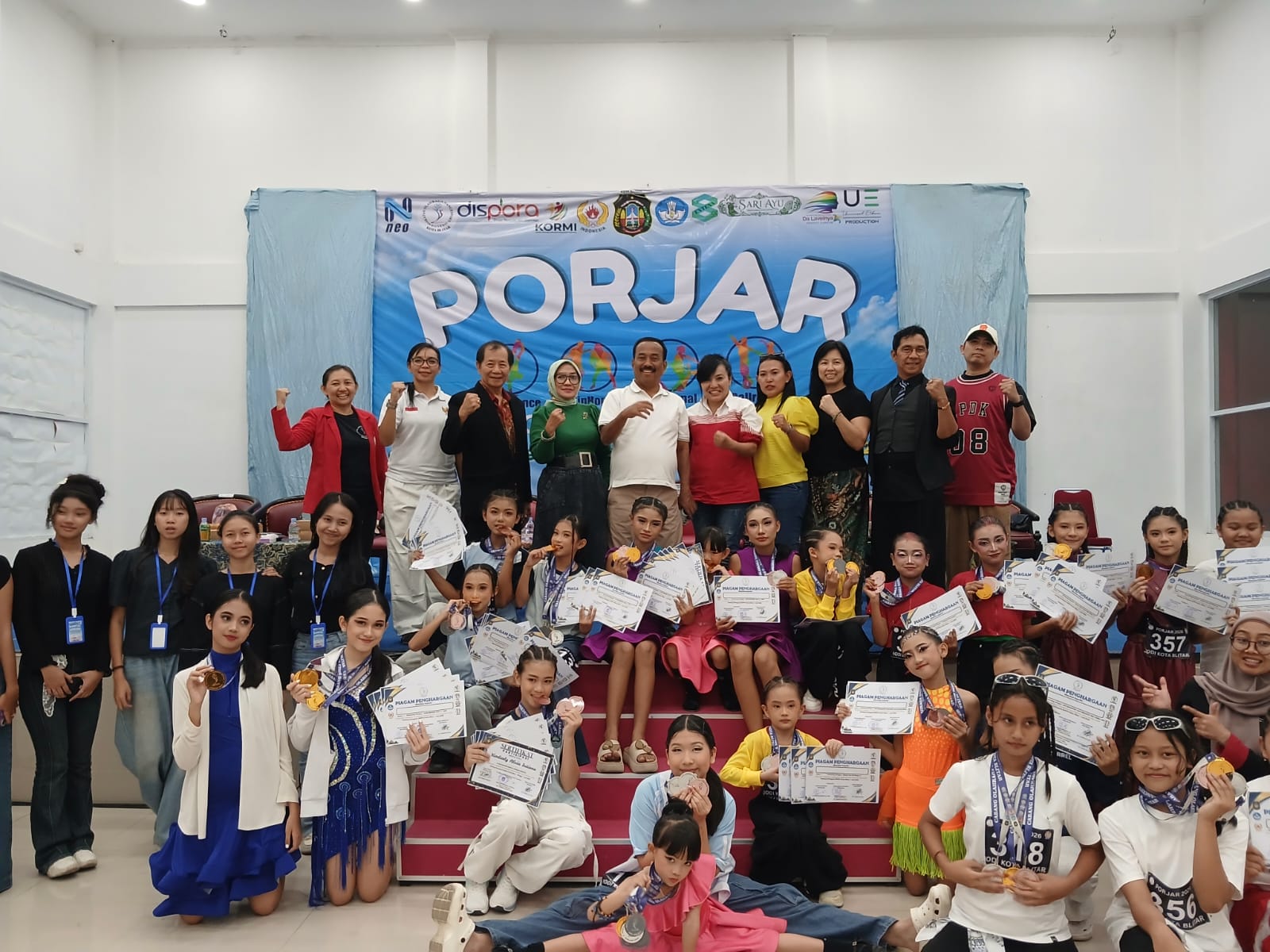 Apresiasi PORJAR I 2026 Dancesport, Wadah Lahirkan Atlet Potensial, Ini Pesan Samanhudi Anwar