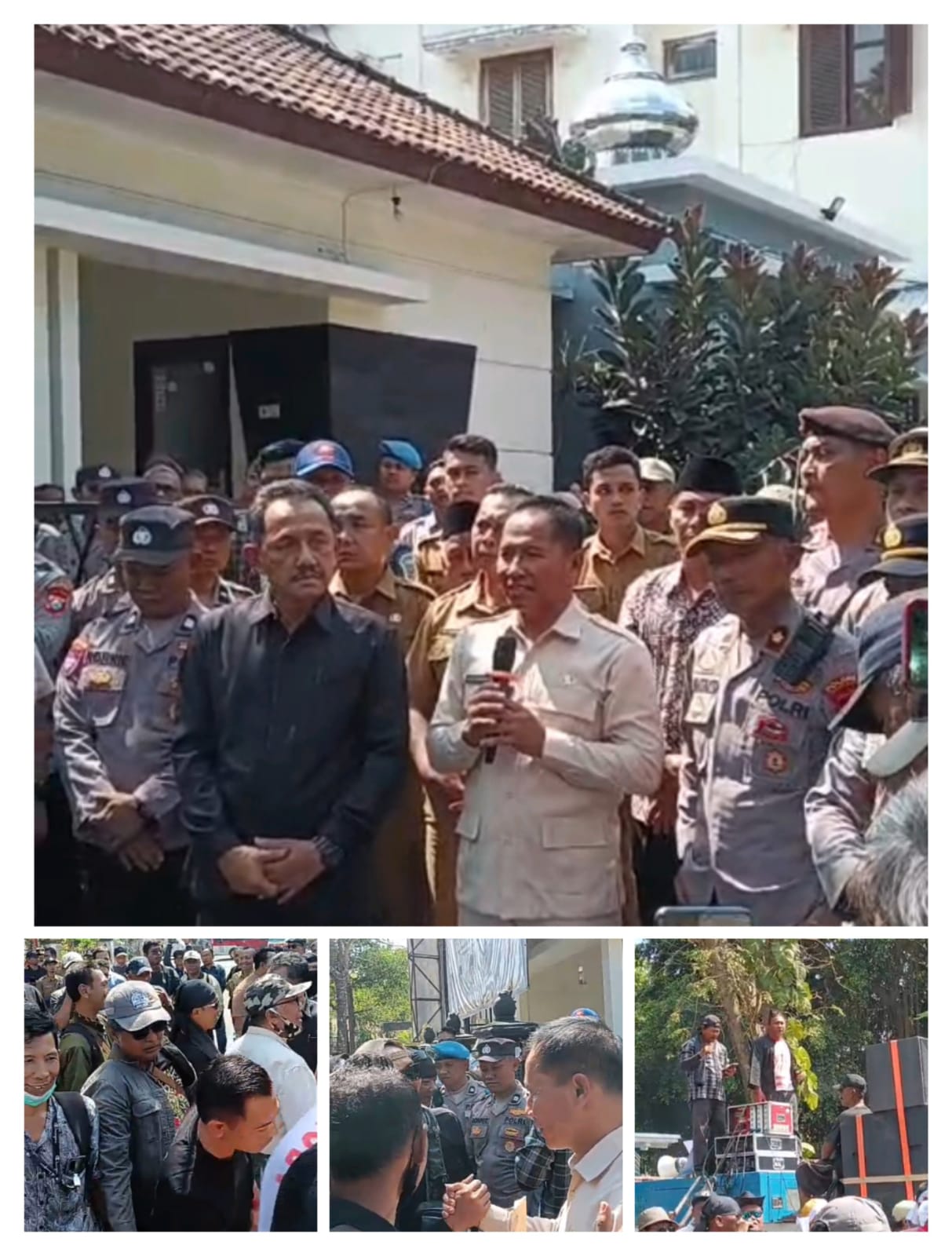 Gelar Aksi Damai, GEMPAR Kawal Kepemimpinan Plt Bupati Tulungagung Pasca OTT KPK