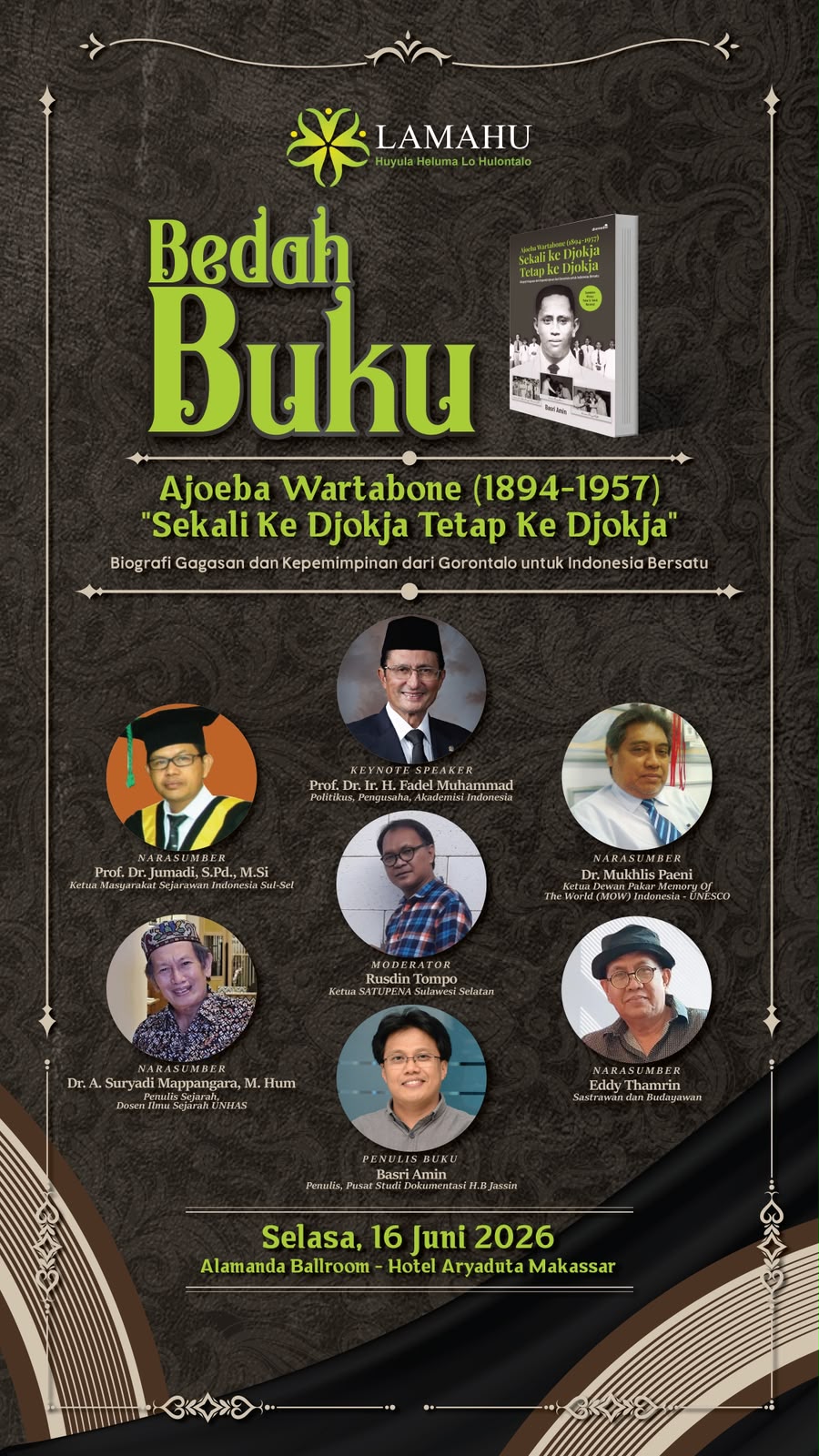 Bedah Buku Biografi Ajoeba Wartabone