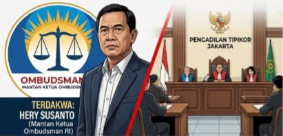 Saat Pengawas Negara Diawasi Hukum, Kasus Hery Susanto Jadi Ujian Integritas Ombudsman