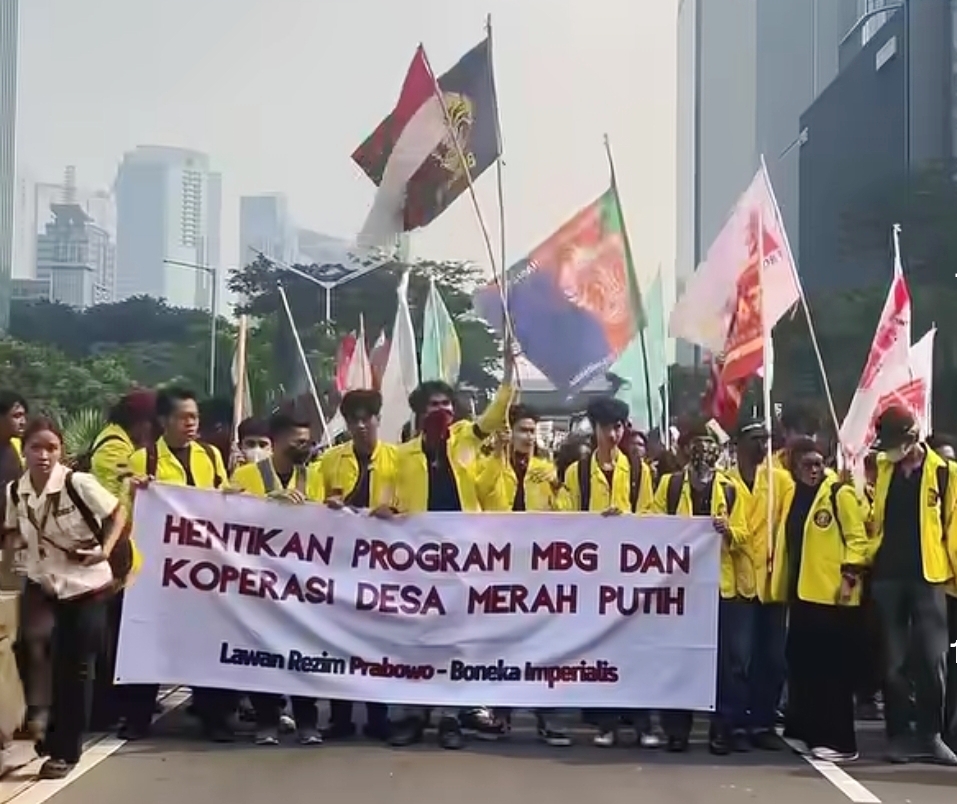 Demo BEM UI, Sampaikan 5 Tuntutan Utama