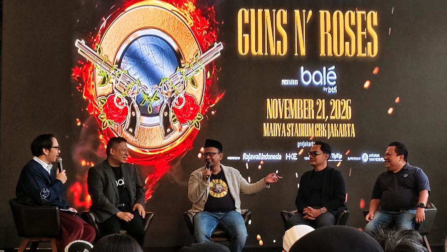 Tiket Konser Guns N' Roses Tidak Dijual Banyak