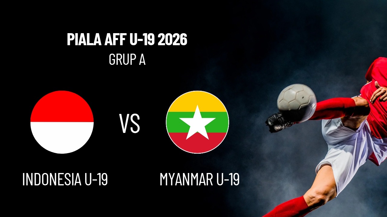 Indonesia U19 Raih Kemenangan Telak 3-0 atas Myanmar pada Laga Pembuka AFF U-19 2026