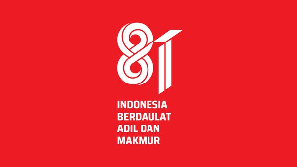 Logo HUT ke-81 RI Resmi Dirilis Pemerintah
