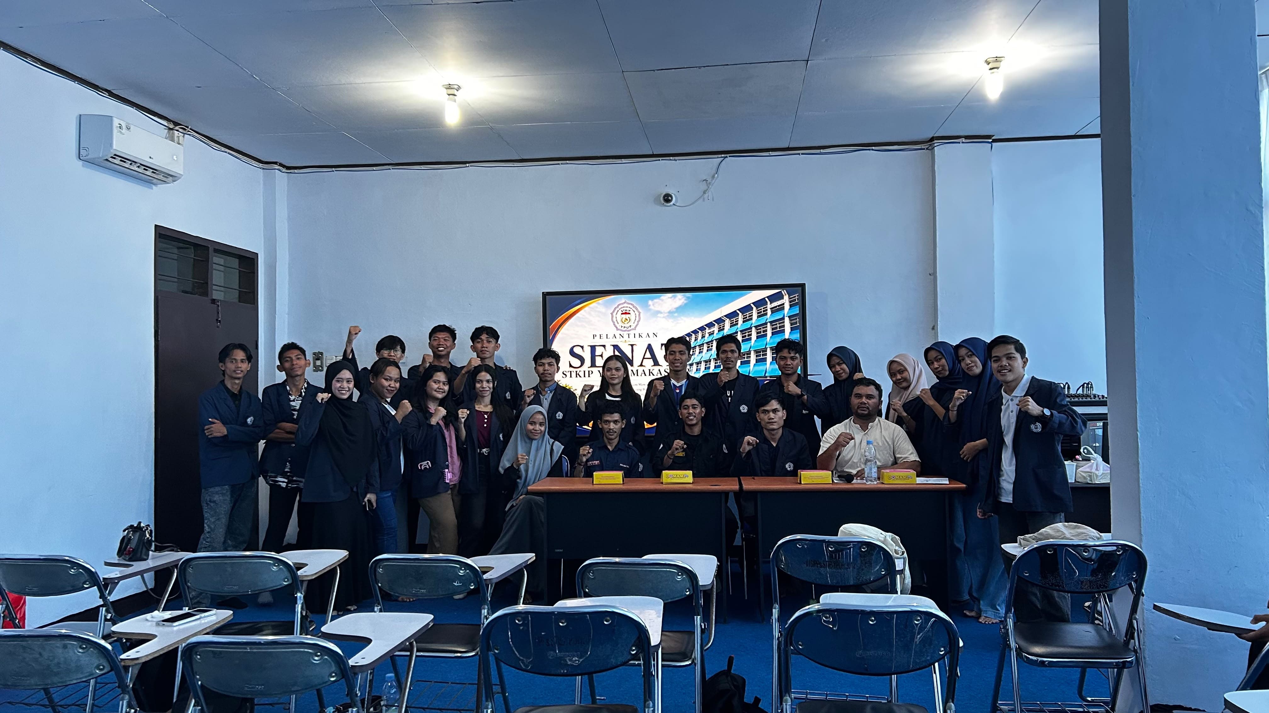Dzul Rajali Nahkodai Senat Mahasiswa STKIP YPUP Makassar, Siap Bangkitkan Semangat Organisasi