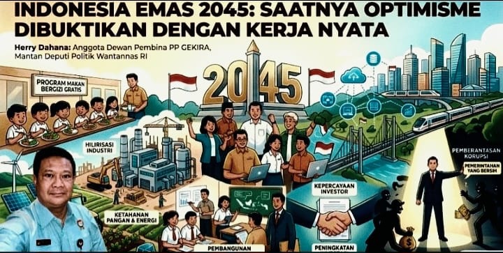 Bukan Sekadar Slogan! Herry Dahana Beberkan Syarat Indonesia Jadi Negara Maju