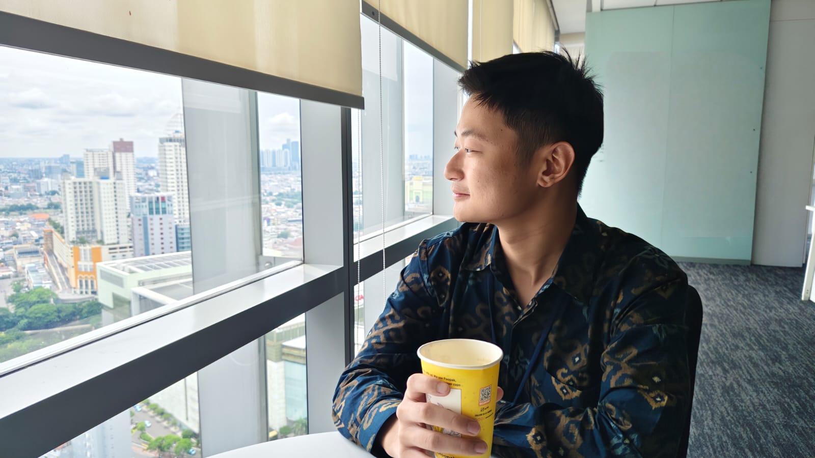 Dave Christian THIO Resmi Kuliah S2 Big Data di Tsinghua University