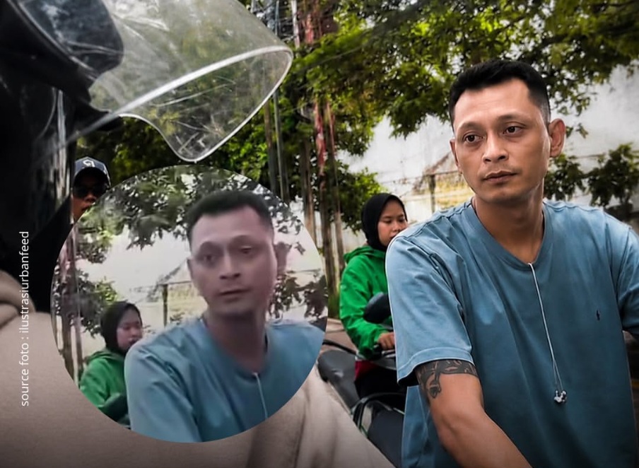 'Bang Jago' Tampol Pengendara Viral di Media Sosial