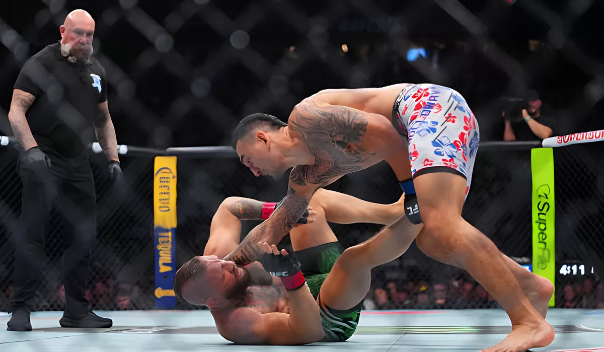 Conor McGregor Kalah Telak dari Max Holloway Hanya dalam 69 Detik