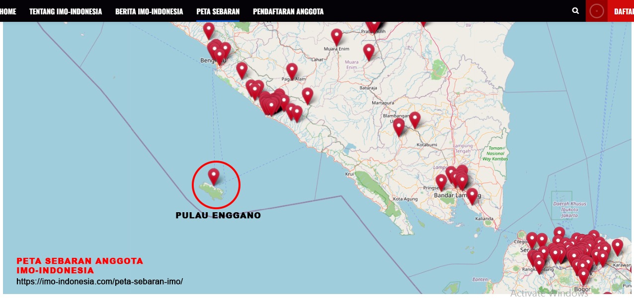 Zona SAR Selat Sunda Diperluas, Dayung Serunting IMO-Indonesia Monitoring Garis Pantai Lampung-Bengkulu