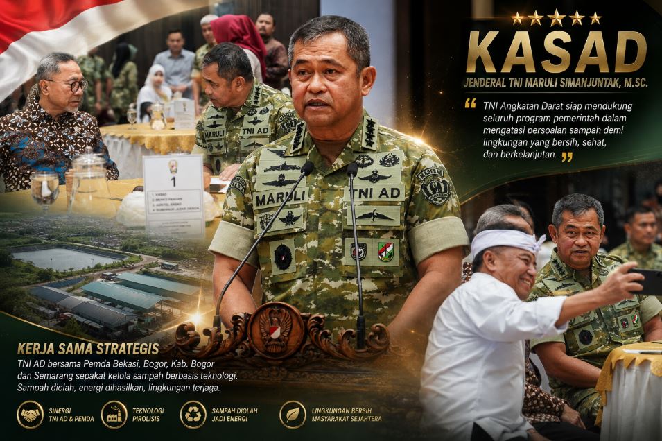 Sampah Jadi Energi? TNI AD dan Pemda Bongkar Strategi Baru Atasi Krisis TPA