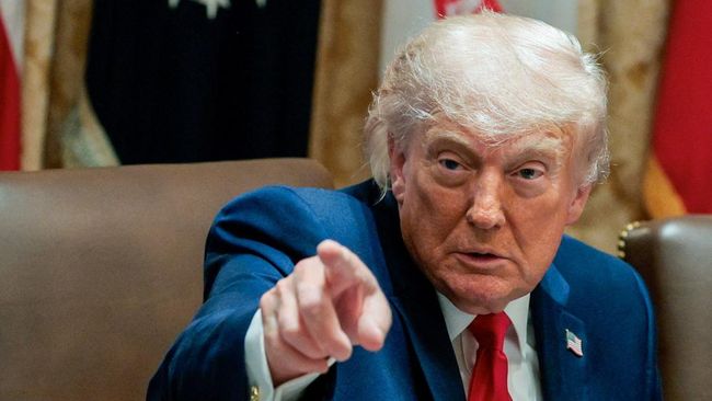 Presiden Trump Larang Tiga Media Besar Masuk Gedung Putih
