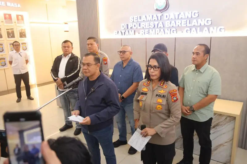 Polisi Grebek Kasino di Nagoya Batam, 197 Orang Ditangkap