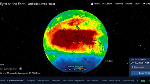 Ngeri! Pantauan Satelite NASA, Indonesia Didominasi Merah