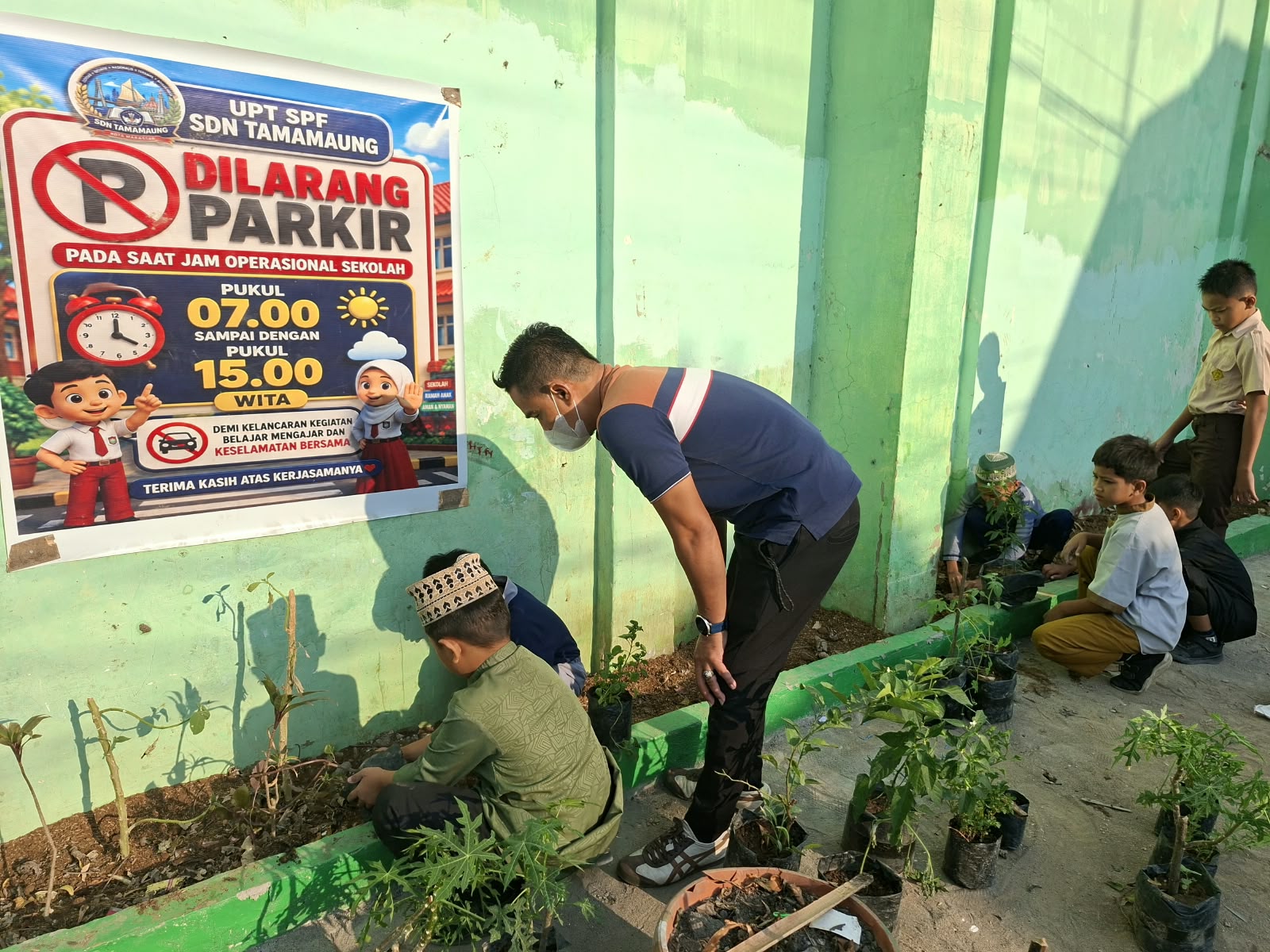 Belajar Karakter Lewat Hewan, SAHABATTA Jadi Budaya Harian UPTD SPF SD Negeri Tamamaung