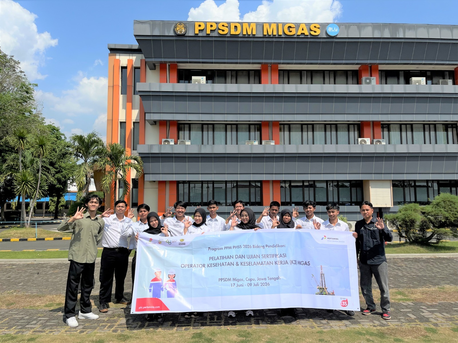 12 Pemuda Kaltim Dibekali Sertifikasi K3 Migas, PHSS Dorong SDM Lokal Naik Kelas