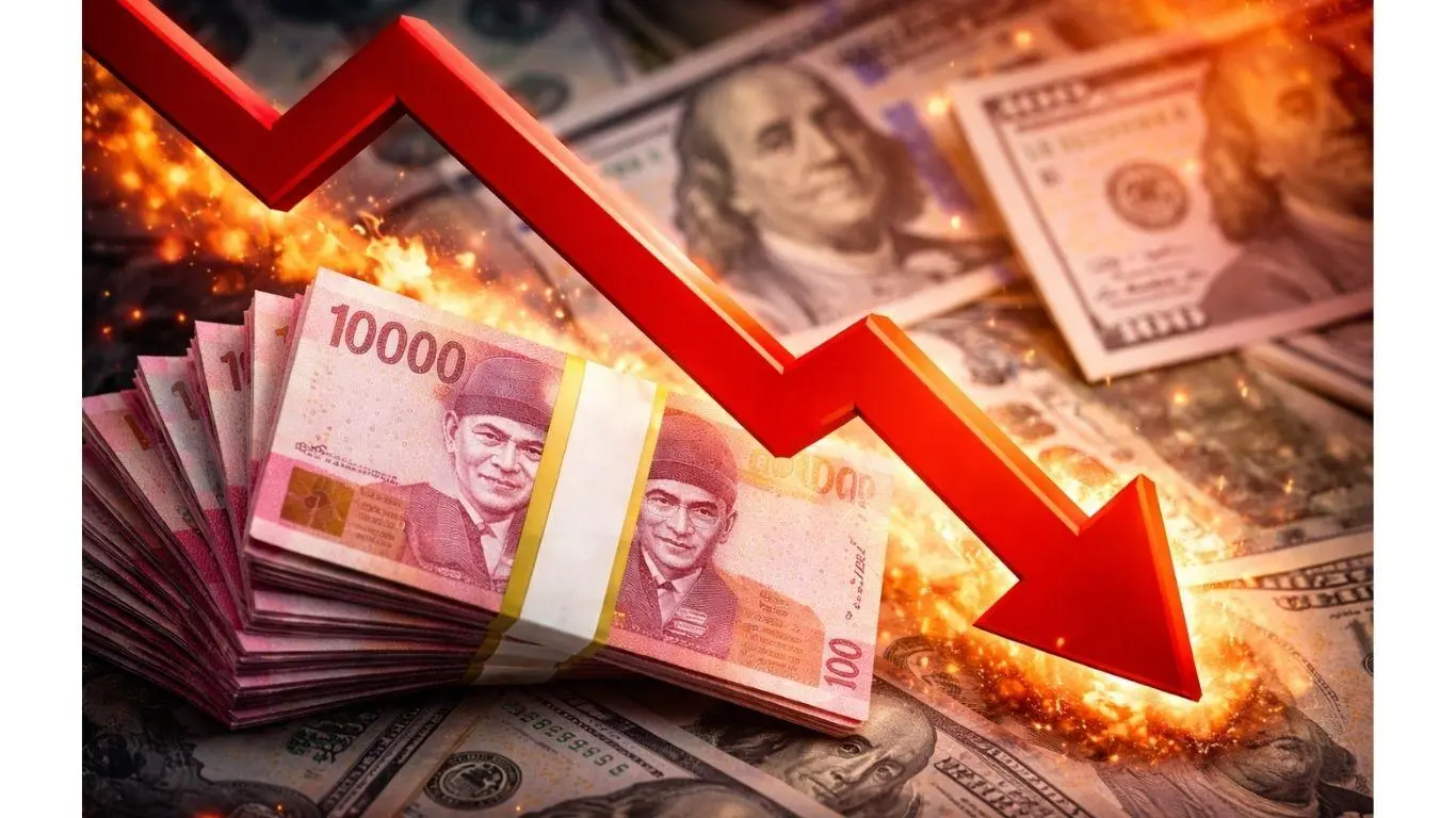 Alarm Bahaya, Rupiah Sempat Terperosok di Angka Rp18.083