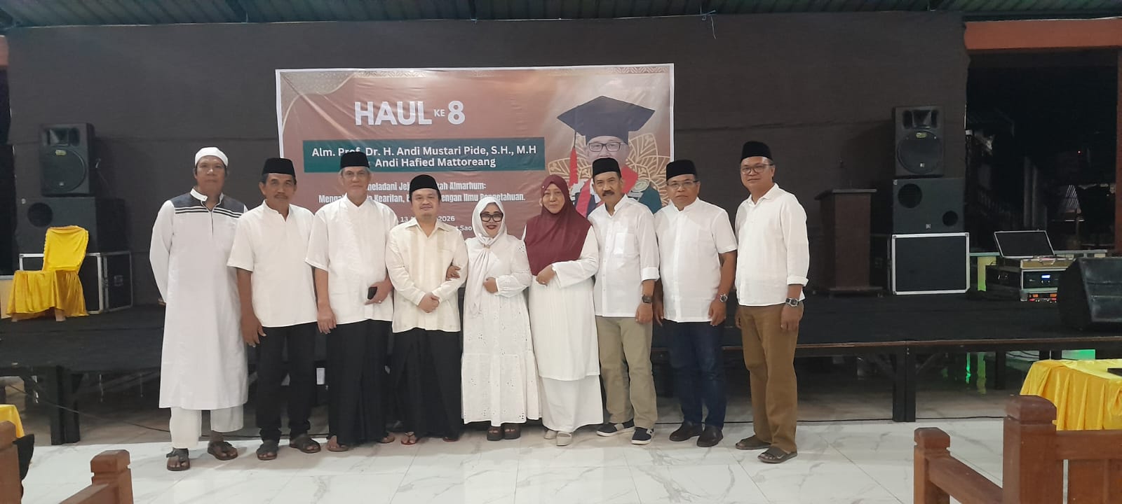 Mengakar pada Kearifan, Berkibar dengan Ilmu Pengetahuan, Jadi Tema Haul ke-8 Andi Mustari Pide