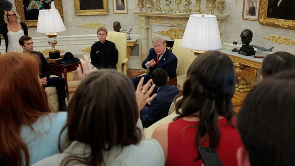 Donald Trump Ngamuk Saat Ditanya Soal Kim Jong Un
