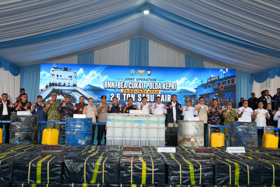 Menko Polkam: Indonesia Tidak Boleh Jadi Area Transit, Penyimpanan, dan Pasar Jaringan Narkoba
