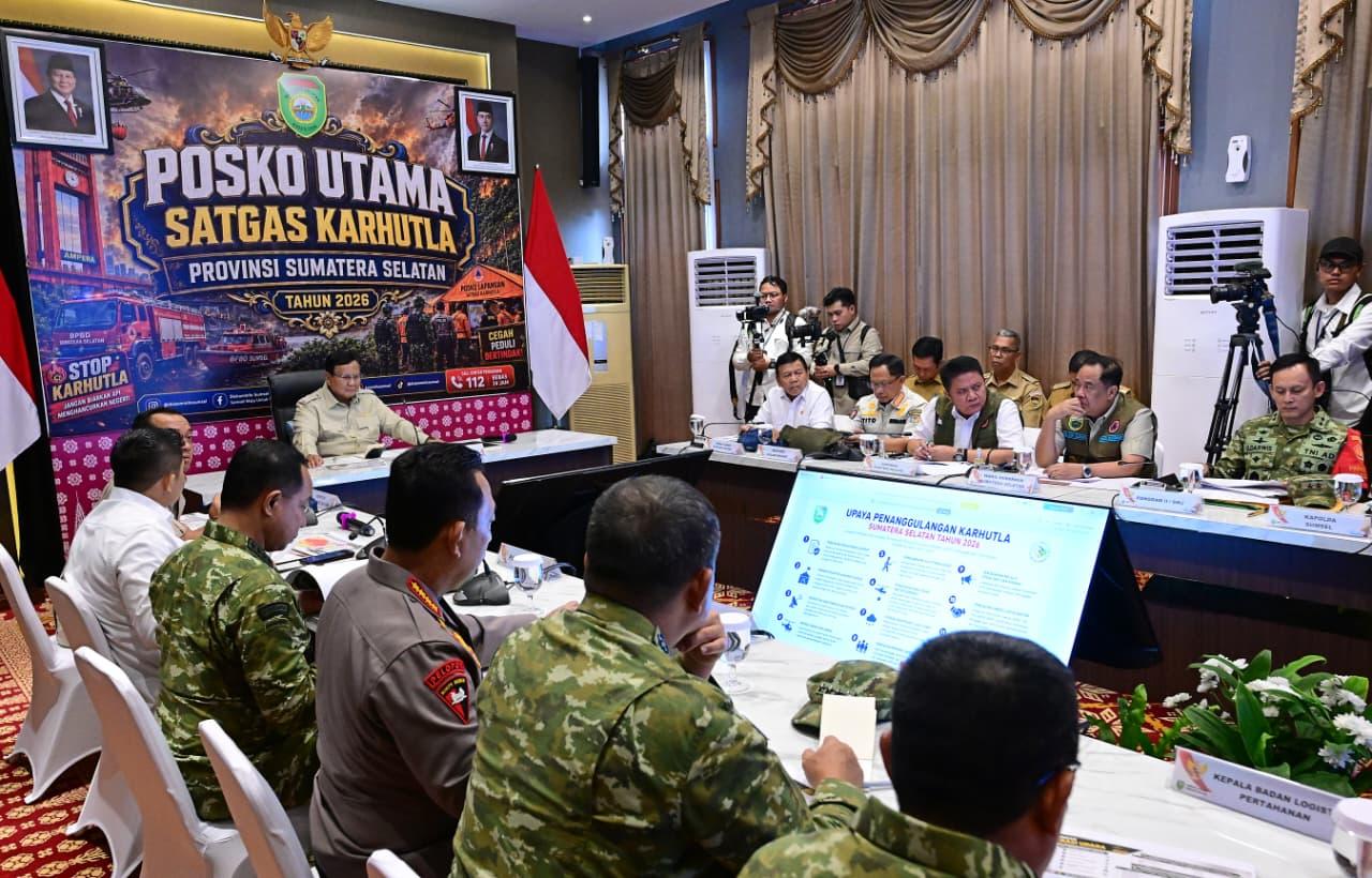 Pemerintah Dorong Inovasi Penanganan Karhutla Lewat 'Ubi Bombing'