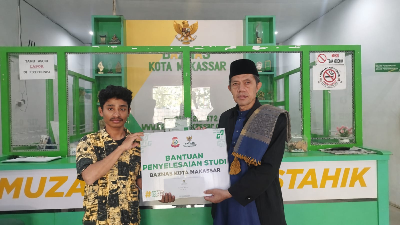 Meretas Asa Penyelesaian Skripsi Lewat Kepedulian BAZNAS Kota Makassar