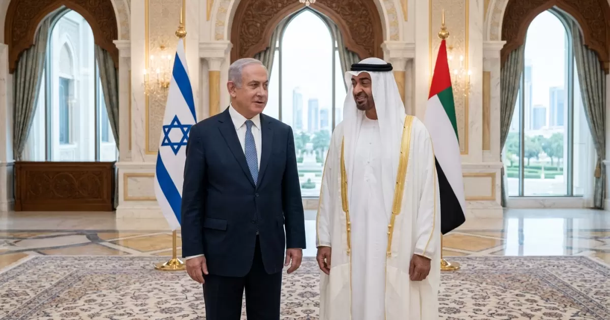 Terima Kunjungan Netanyahu, Pangeran MBZ Bahas Hubungan Bilateral