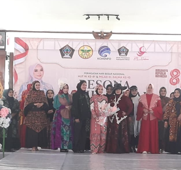Milad ke 13 El - Salma Gandeng Perwosi Kabupaten Blitar  Gelar Lomba Pesona Batik dan Melukis