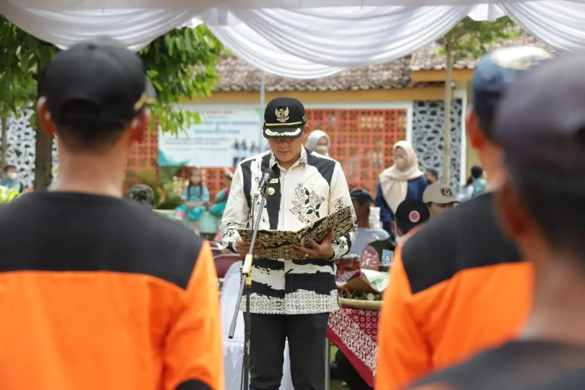 Dukung Kelurahan Tangguh Bencana, Wabup Sleman Tinjau Simulasi hingga Kukuhkan 25 Pengurus