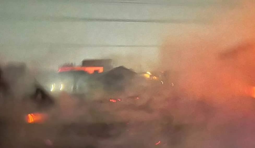 Kebakaran Hebat Melanda Muara Angke