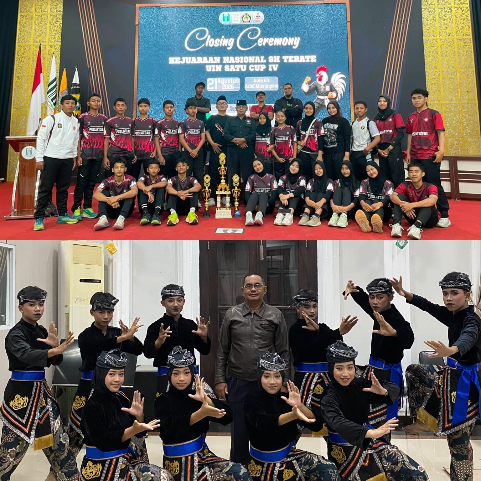 Kejurnas SH Terate UIN Satu Cup IV, PSHT Cabang Kota Blitar Pusat Madiun Borong 19 Medali