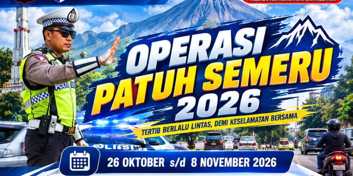 Catat! Operasi Patuh Semeru Digelar Hari Ini hingga 8 November 2026