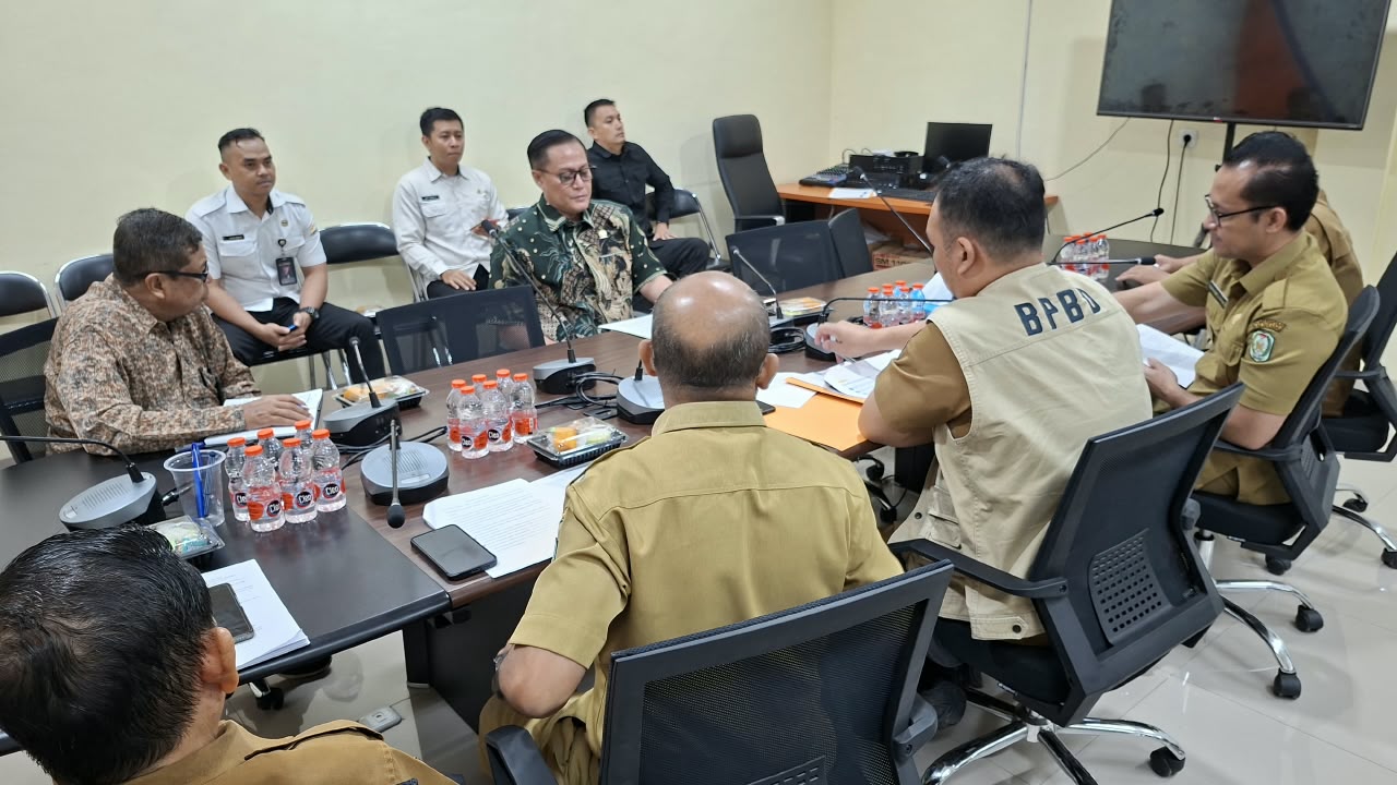 Syarif Melvin Tinjau BPBD Kalbar, Karhutla Membaik Namun Kesiapsiagaan Banjir Ditingkatkan