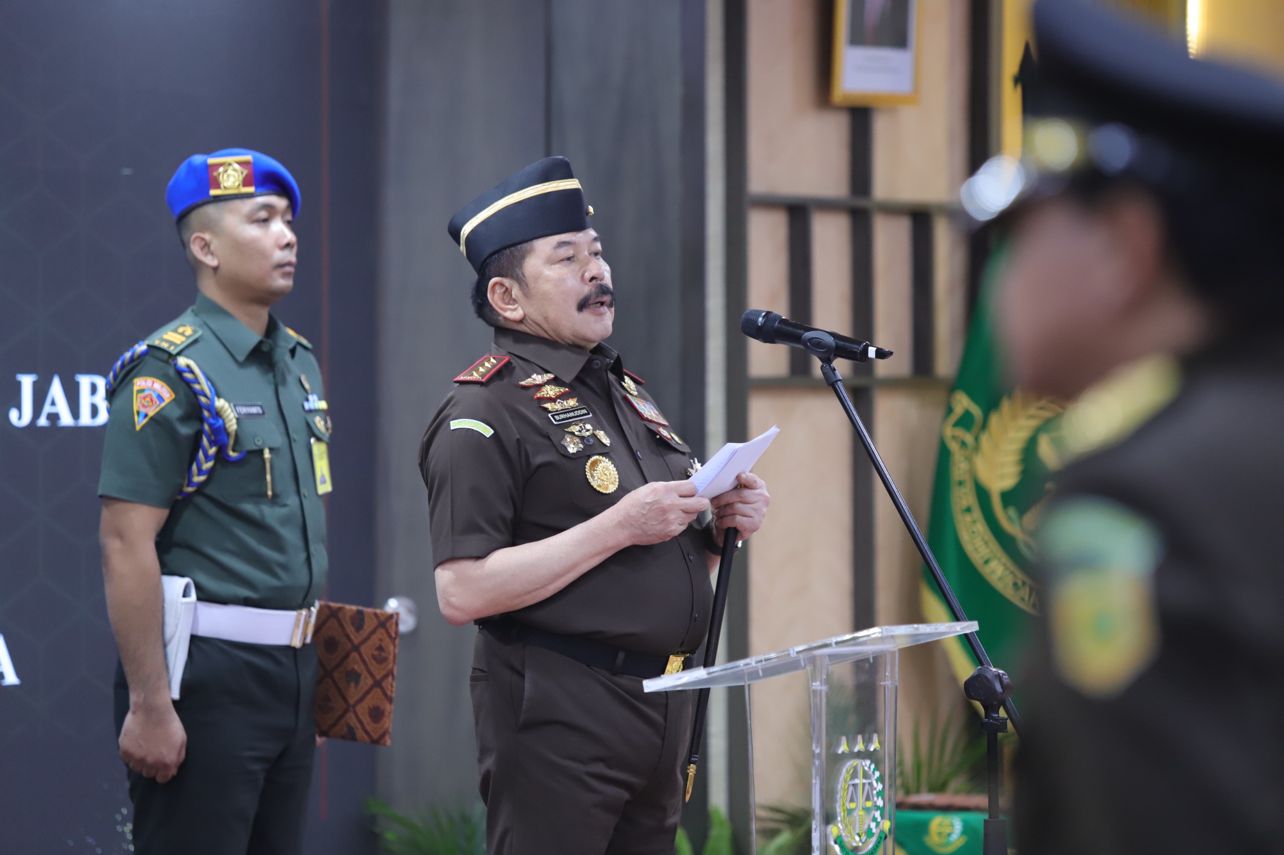 Jaksa Agung Lantik Sederet Kepala Kejaksaan Tinggi dan Pejabat Eselon II