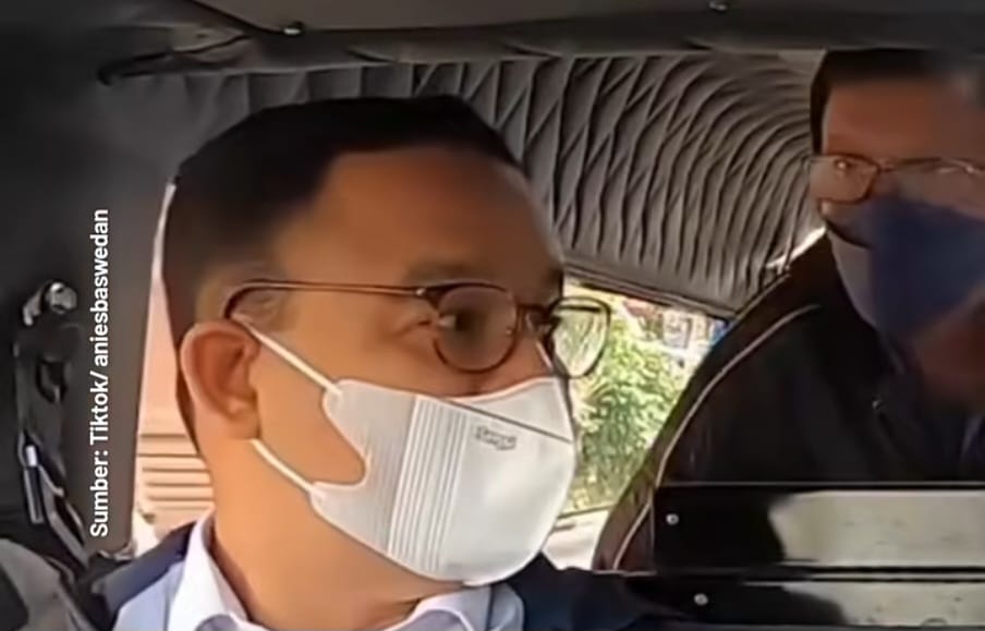 Anies Baswedan Mendadak Viral Usai Jadi Sopir JakLingko