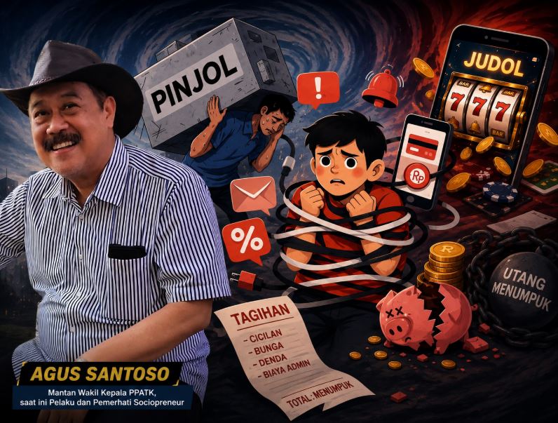 Jerat Setan Digital "Judol & Pinjol" Berikut 3 Tanda dan 4 Jalan Keluarnya
