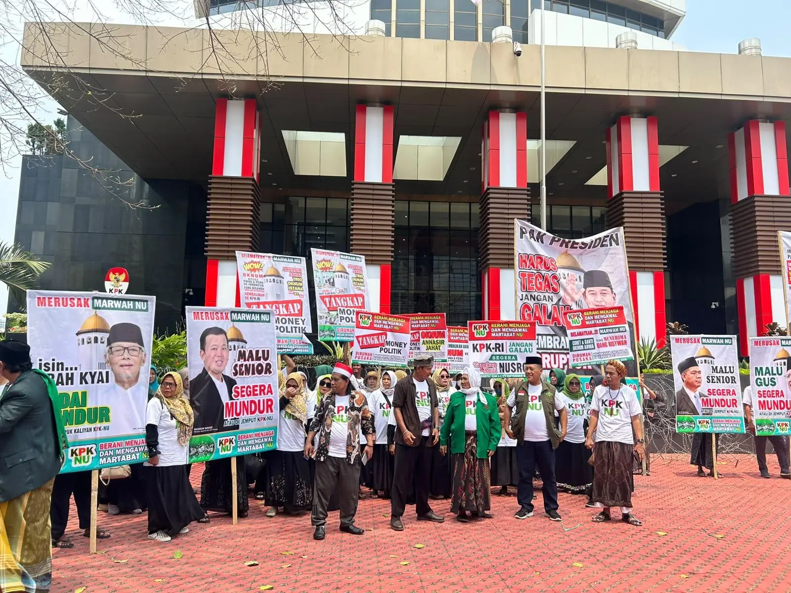 Kader NU Gelar Aksi Desak Dugaan Politik Uang di Muktamar Diusut