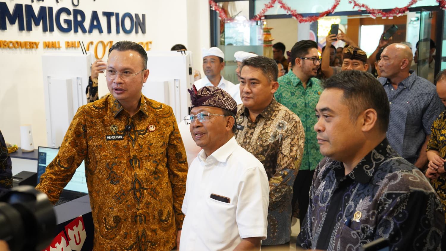 Resmikan Immigration Lounge Discovery Mall, Dirjen Imigrasi: Layanan Imigrasi Harus Semakin Dekat dan Nyaman