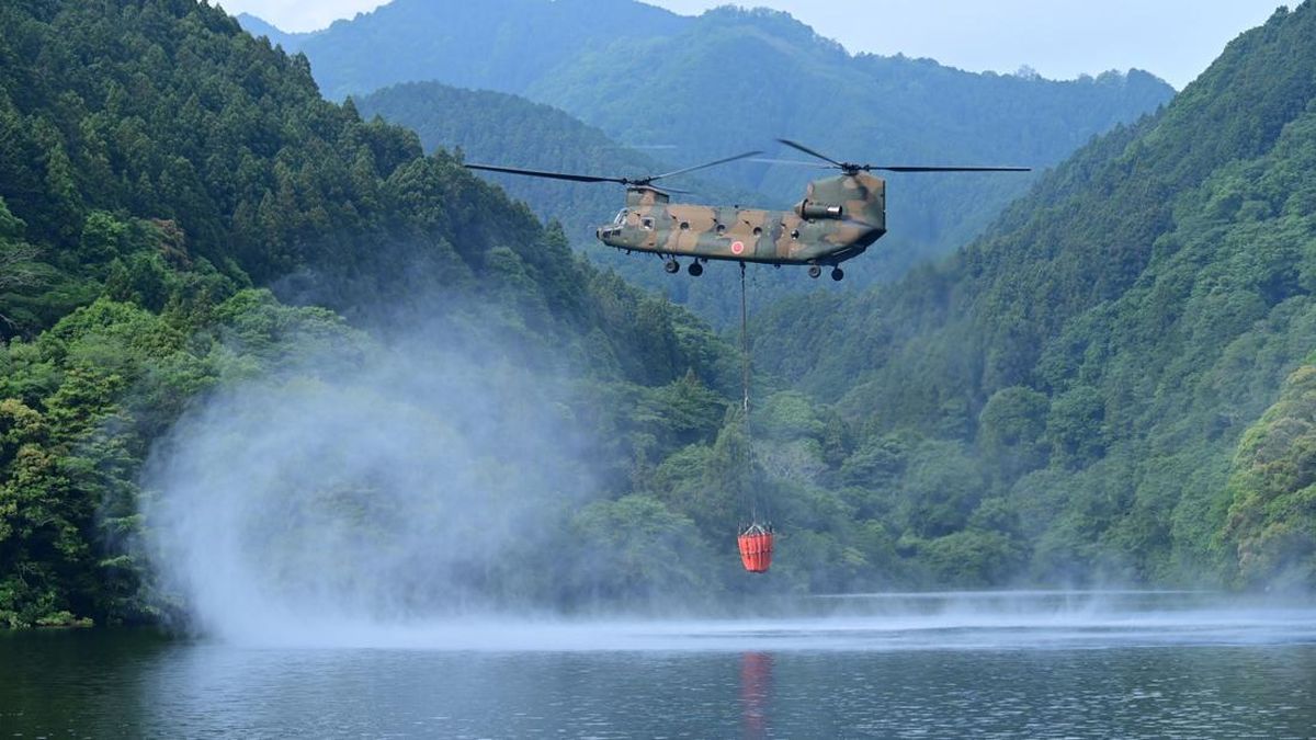 Jepang Bakal Kerahkan 3 Helikopter Besar Bantu Padamkan Kebakaran di Kalimantan