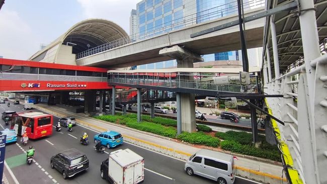 Gubernur Pramono Perintahkan Bongkar JPO Rasuna Said